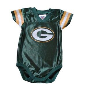 NFL Team Apparel Green Bay Packers Onesie Size 3-6 Months